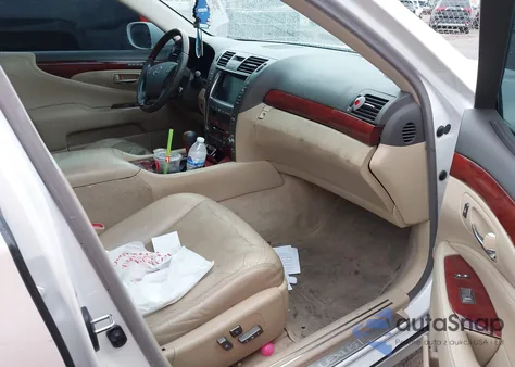 2007 Lexus Ls 460 from USA, damaged, VIN JTHBL46F875032256